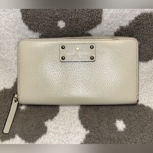 Kate Spade Leather Zip Around Wallet